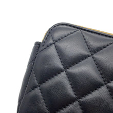 将图像加载到图库查看器中,CHANEL Matelasse ChainShoulder Bag Black/BeigeAP4743 Lambskin suede