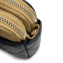将图像加载到图库查看器中,CHANEL Matelasse ChainShoulder Bag Black/BeigeAP4743 Lambskin suede