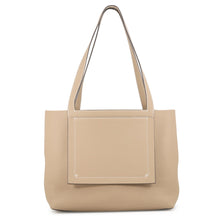 将图像加载到图库查看器中,HERMES Cabas Sellier Beige Marfa Taurillon Clemence Size 31