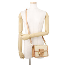 Load image into Gallery viewer, LOUIS VUITTON Dauphine Gold/BrownM22826 Monogram Laminated Jacquard Size MINI