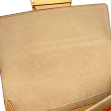 Load image into Gallery viewer, LOUIS VUITTON Dauphine Gold/BrownM22826 Monogram Laminated Jacquard Size MINI