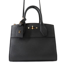 将图像加载到图库查看器中,LOUIS VUITTON City Steamer NoirM55639 Calf Leather Size MINI