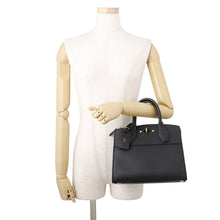 将图像加载到图库查看器中,LOUIS VUITTON City Steamer NoirM55639 Calf Leather Size MINI