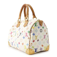 将图像加载到图库查看器中,LOUIS VUITTON Speedy Blanc/RedM92643 Monogram・Multicolor Size 30