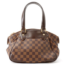 将图像加载到图库查看器中,LOUIS VUITTON Verona RedN41117 Damier Ebene Canvas Size PM