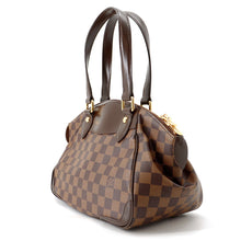 将图像加载到图库查看器中,LOUIS VUITTON Verona RedN41117 Damier Ebene Canvas Size PM