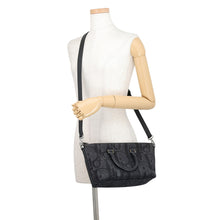 Load image into Gallery viewer, Dior Maxi Dior Oblique Weekender 25 2WAY Bag Black1ESPO322YXL_H03E Canvas Leather