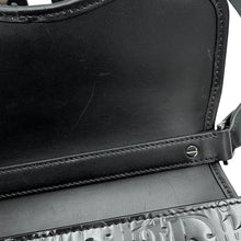 Load image into Gallery viewer, Dior Oblique Gallop Shoulder Mini Black Patent Leather Leather