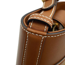 Load image into Gallery viewer, GUCCI GUCCI73 Horsebit Bucket Shoulder Bag Brown833665 Leather Size Small