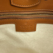 Load image into Gallery viewer, GUCCI GUCCI73 Horsebit Bucket Shoulder Bag Brown833665 Leather Size Small