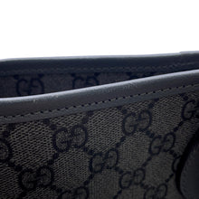 将图像加载到图库查看器中,GUCCI GG Supreme Tote Gray792118 GG SupremeCanvas Leather Size Medium