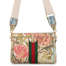 将图像加载到图库查看器中,GUCCI Ophidia Flora 2WAYBag Multicolor702200 PVC Canvas