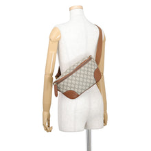 Load image into Gallery viewer, GUCCI GG Emblem Crossbody Bag Beige/Brown821162 PVC Leather Size Medium