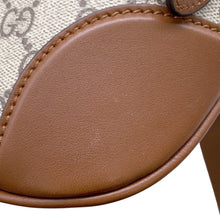 Load image into Gallery viewer, GUCCI GG Emblem Crossbody Bag Beige/Brown821162 PVC Leather Size Medium