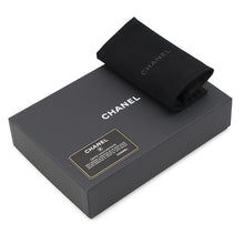 将图像加载到图库查看器中,CHANEL Matelasse Classic Chain Wallet BlackAP0250 Caviar Leather
