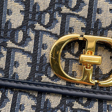 Load image into Gallery viewer, Dior 30 Montaigne Avenue Chain Shoulder Bag Navy/BeigeM9260UTZR Canvas Leather
