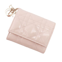 Load image into Gallery viewer, Dior Lady Dior Lotus Wallet PinkS0181ONMJ Patent Leather