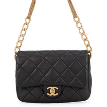 将图像加载到图库查看器中,CHANEL Matelasse Single Flap Shoulder Bag BlackAS4231 Lambskin