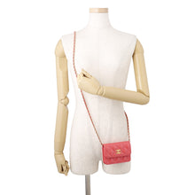 Load image into Gallery viewer, CHANEL MatelasseChainPouch PinkCD0204 Calf Leather