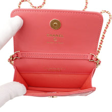 Load image into Gallery viewer, CHANEL MatelasseChainPouch PinkCD0204 Calf Leather