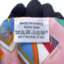 Load image into Gallery viewer, HERMES Twilly Springsspring Rose/Multicolor Silk100%