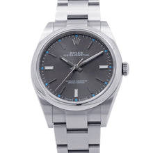 Load image into Gallery viewer, ROLEX Oyster Perpetual W39mm Stainless Steel Dark Rolesium Dial114300