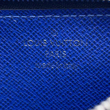 Load image into Gallery viewer, LOUIS VUITTON Coin card folder CobaltM30270 Taiga Leather/Monogram