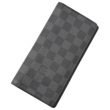 Load image into Gallery viewer, LOUIS VUITTON Portefeuille Brazza NoirN62665 Damier Graphite