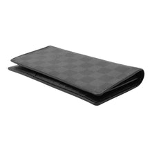 Load image into Gallery viewer, LOUIS VUITTON Portefeuille Brazza NoirN62665 Damier Graphite