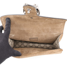 Load image into Gallery viewer, GUCCI Dionysus ChainShoulder Bag Beige499623 PVC Suede Rhinestone Size Small