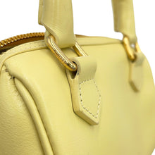Load image into Gallery viewer, CELINE Cuir Triomphe Boston Yellow10P043ESM Smooth Calf Leather Size Mini