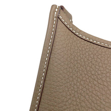 Load image into Gallery viewer, HERMES Evelyne Amazon Short Etoupe/Blue Indigo Taurillon Clemence Size TPM