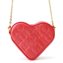 Load image into Gallery viewer, LOUIS VUITTON Heart on ChainBag RedM80837 Monogram