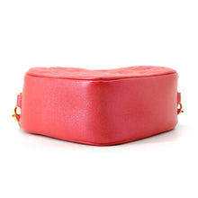Load image into Gallery viewer, LOUIS VUITTON Heart on ChainBag RedM80837 Monogram