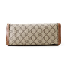 Load image into Gallery viewer, GUCCI GG Supreme Padlock ChainShoulder Bag Beige/Brown498156 PVC Leather