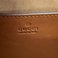 Load image into Gallery viewer, GUCCI GG Supreme Padlock ChainShoulder Bag Beige/Brown498156 PVC Leather
