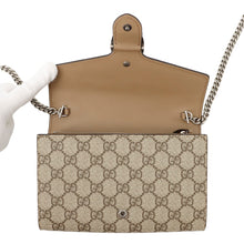 Load image into Gallery viewer, GUCCI Dionysus Chain Wallet Beige401231 GG Supreme