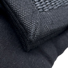 Load image into Gallery viewer, SAINT LAURENT PARIS Rive Gauche Tote Bag Black509415 Raffia Canvas Leather