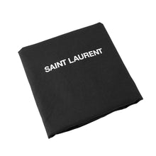 Load image into Gallery viewer, SAINT LAURENT PARIS Rive Gauche Tote Bag Black509415 Raffia Canvas Leather