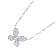Load image into Gallery viewer, GRAFF Pave Butterfly Diamond Mini Pendant Size MiniRGP550 18K White Gold