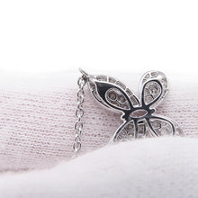 Load image into Gallery viewer, GRAFF Pave Butterfly Diamond Mini Pendant Size MiniRGP550 18K White Gold