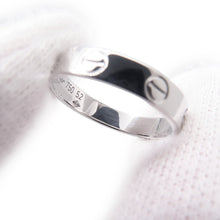 将图像加载到图库查看器中,CARTIER LOVE Ring Small Model Size Small/52/#12B4085152/B4085100 18K White Gold