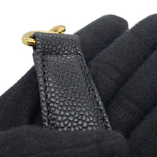 将图像加载到图库查看器中,CHANEL Matelasse PST Chain Tote BlackA50994 Caviar Leather