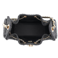 将图像加载到图库查看器中,CHANEL CHANEL 25 ChainShoulder Bag BlackAS5631-B25071-94305 Tweed Size Mini