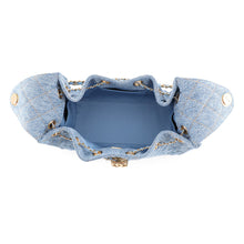 Load image into Gallery viewer, CHANEL CHANEL25 ChainShoulder Bag BlueAS5293-B24748-U9397 Washed Denim Size Small