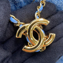 Load image into Gallery viewer, CHANEL CHANEL25 ChainShoulder Bag BlueAS5293-B24748-U9397 Washed Denim Size Small