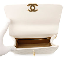 将图像加载到图库查看器中,CHANEL Matelasse ChainShoulder Bag WhiteAS2615 Calf Leather