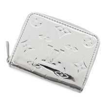 Load image into Gallery viewer, LOUIS VUITTON LV SKI Zip around purse SilverM12673 Monogram Miroir