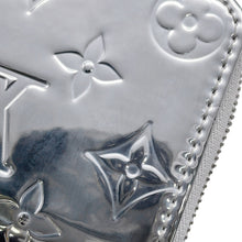 Load image into Gallery viewer, LOUIS VUITTON LV SKI Zip around purse SilverM12673 Monogram Miroir