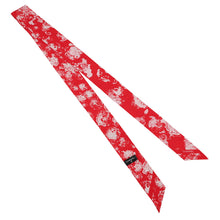Load image into Gallery viewer, CHANEL Scarf Slim Bandeau Red/WhiteAAB856 Silk 100%
